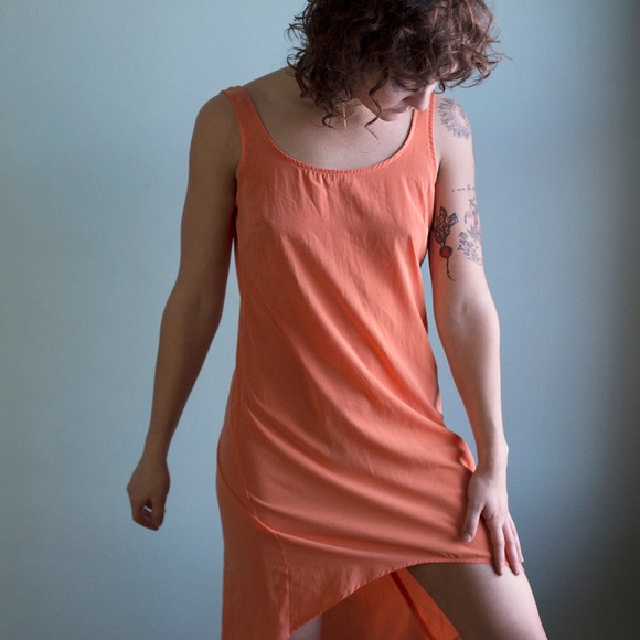 Bright Backless High-Low Cocktail Dress - Picture 4 of 5